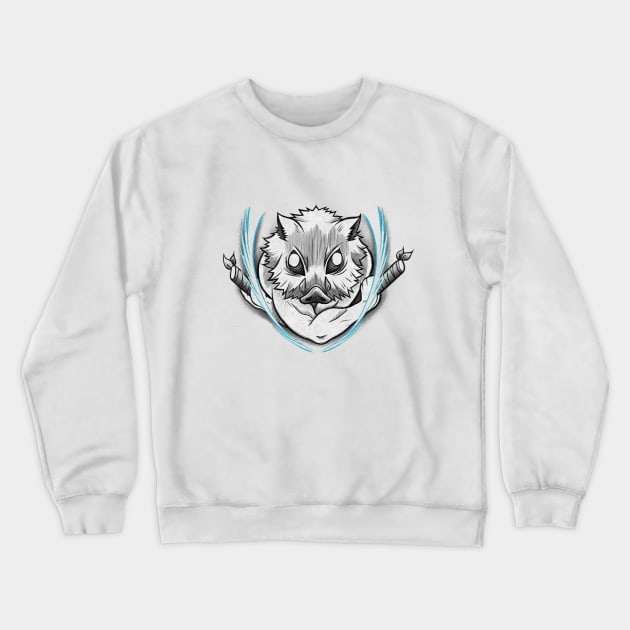 inosuke Crewneck Sweatshirt by boxermaniac